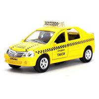 Коллекционная модель Renault Logan "Городское такси" (свет, звук), 1:43