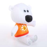 Мягкая игрушка "Ми-ми-мишки" - Медвежонок Белая тучка (звук), 30 см