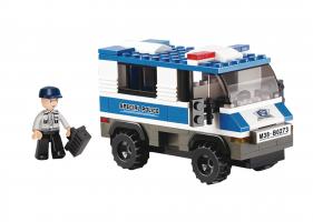 Конструктор Police - Полицейская машина, 126 деталей
