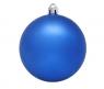 Новогодний матовый шар, синий, 30 см