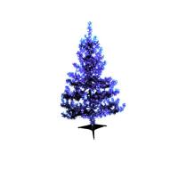Новогодняя елка из фольги, синяя, 120 см