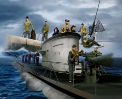 Сборная модель "Военно-морские силы Германии, Вторая Мировая война", 1:72