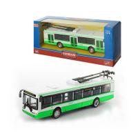 Инерционный троллейбус "ЛИАЗ 5292", зеленый, 1:72