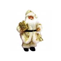Фигурка Дедушки Мороза с подарком, 20 см