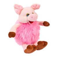 Мягкая игрушка "Свинка", розовая, 17 см