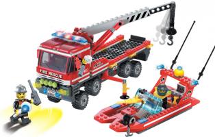Конструктор Fire Rescue, 420 дет.