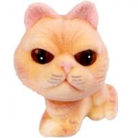 Флокированная игрушка "Кошка Персик"
