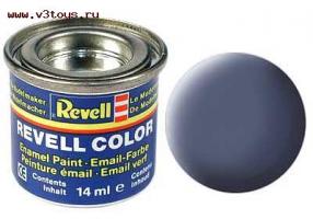 Эмалевая матовая краска Revell Color, серая