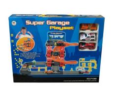 Игровой набор Super Garage, 3 уровня