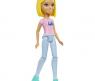 Мини-кукла "Барби: В движении" - Pink, 11 см