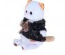 Мягкая игрушка "Кошечка Ли-Ли в шубке с бантиком", 27 см