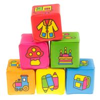 Развивающие игрушки для ванны "Кубики" - Учим предметы, 6 шт.