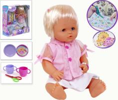Кукла с набором посуды и аксессуарами "Маленькая Крошка"