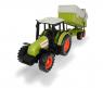 Игрушечный трактор с прицепом Claas, 36 см