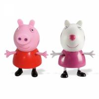 Набор из 2-х фигурок Peppa Pig "Пеппа и ее друзья" - Peppa и овечка Suzy