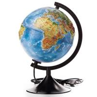 Рельефный глобус Земли "Классик" - Физико-политический (свет), 32 см