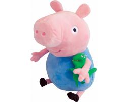 Мягкая игрушка Peppa Pig - Джордж с динозавром, 40 см