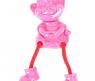 Магнит "Забавная обезьянка", розовый, 7 см