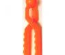 Снежколеп "Турбо", оранжевый, 37 см