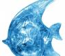 3D-головоломка "Рыбка", голубая, 19 элементов