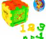 Игрушка-сортер "Куб" с цифрами и часами