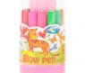 Набор фломастеров Blow Pen с распылителем и трафаретами, 12 цветов