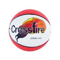 Баскетбольный мяч CrossFire, красно-белый, размер 7