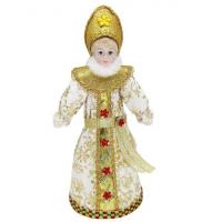 Кукла "Снегурочка", золотая, 20 см