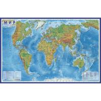 Физическая карта "Мир", 1:29М
