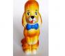 Резиновая игрушка "Собачка Королевский пудель", 14 см