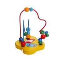 Деревянная игрушка-головоломка «Разноцветный лабиринт»