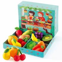 Набор игрушечных фруктов и овощей "Луис и Клементина"