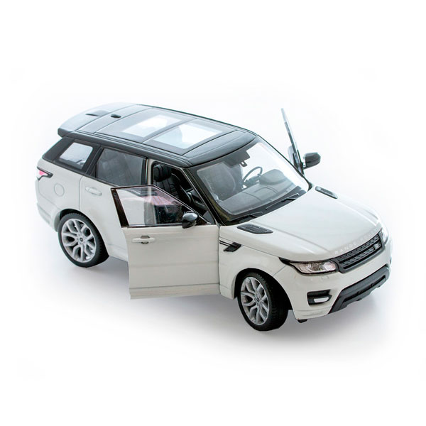 (УЦЕНКА) Коллекционная модель Land Rover - Range Rover Sport, белая, 1:24