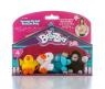 Набор из 4 мини-игрушек Beanzees - Цыпленок, утенок, кролик и горилла