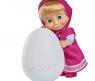 Кукла Маша с пингвиненком в яйце, 12 см