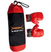 Набор для бокса X-match - Груша и перчатки