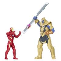 Игровой набор "Мстители: Война бесконечности" - Танос и Железный человек