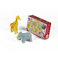 Набор магнитных 3D пазлов Early Steps - Жираф и слон