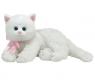 Мягкая игрушка "Кошка Crystal", белая, 33 см