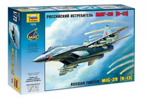 Сборная модель российского истребителя МИГ-29 (9-13), 1:72