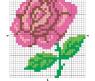 Набор для вышивания крестиком "Роза"