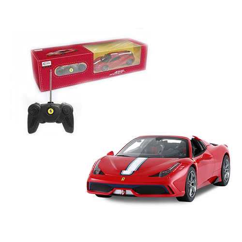 Машинка на р/у Ferrari 458 Speciale A (на бат.), красная 1:24