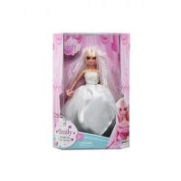 Кукла "Эмели" - Невеста в белом платье, 29 см