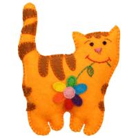 Набор для создания игрушки из фетра "Истории кота Васьки" - Васька на прогулке