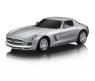Машина р/у Mercedes-Benz SLS AMG (на бат., свет), серебристый, 1:24