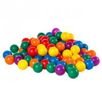 Пластиковые мячики для сухого бассейна, 100 штук