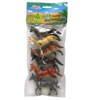 Игровой набор "В мире животных" - Лошади, 6 шт.