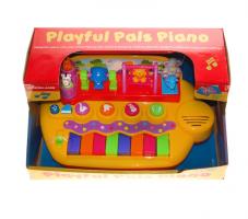 Развивающая игрушка "Пианино с животными на качелях" (звук)