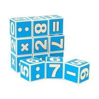 Набор кубиков "Математика", 12 штук