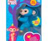 Интерактивная обезьянка Finger Monkey, голубая